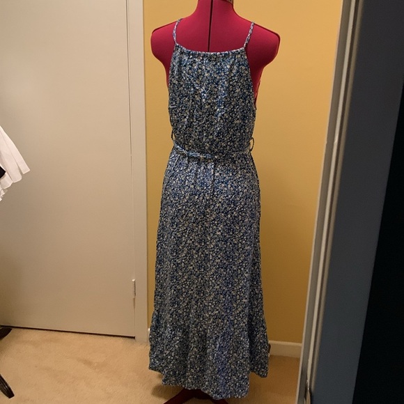 NWOT Unity Ditsy Floral Print Belted Cami Dress - Picture 8 of 9